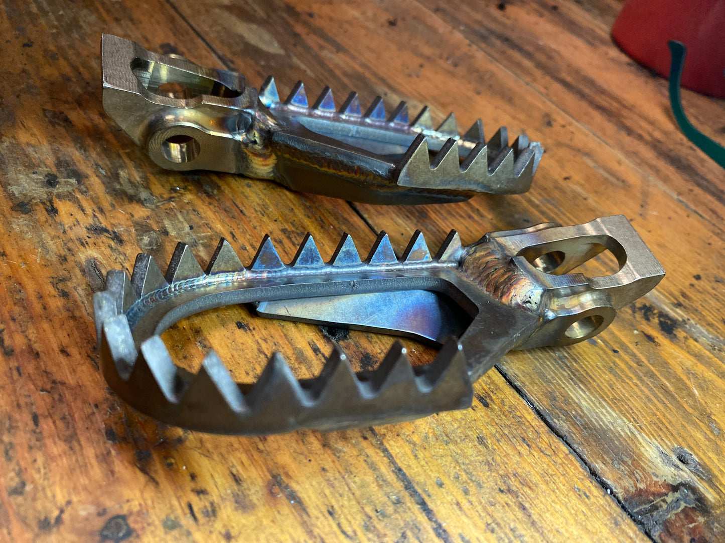 STAINLESS FOOTPEGS ktm/husq/gasgas 17/23